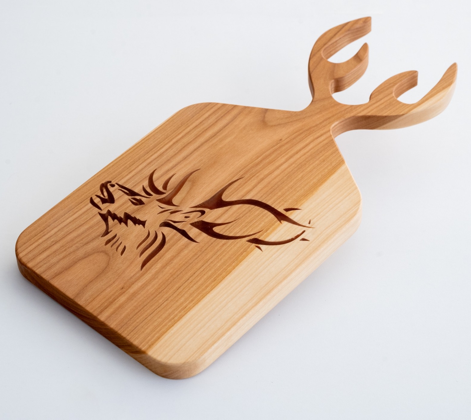 LESENA DESKA ZA REZANJE - MOTIV JELEN - slika 3