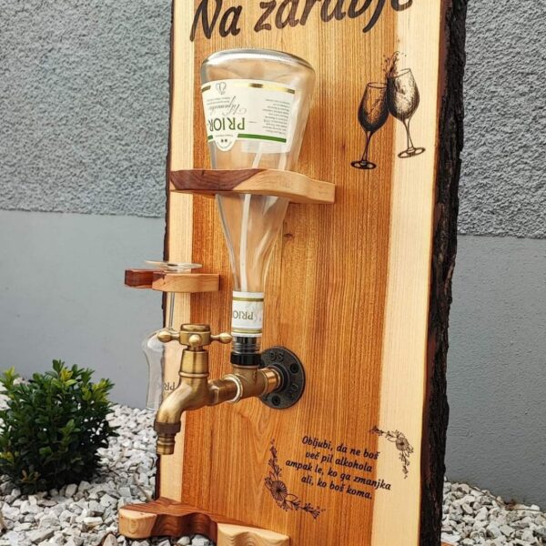 STOJALO S PIPO - VILJAMOVKA 33x61 cm