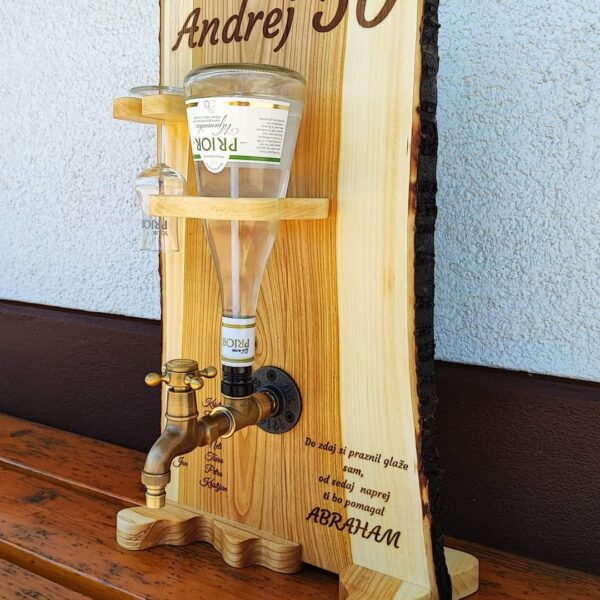 Alternative view of STOJALO S PIPO - VILJAMOVKA 33x61 cm