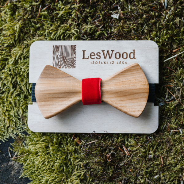 LESEN METULJČEK NATURAL WOOD 6 x 12 cm