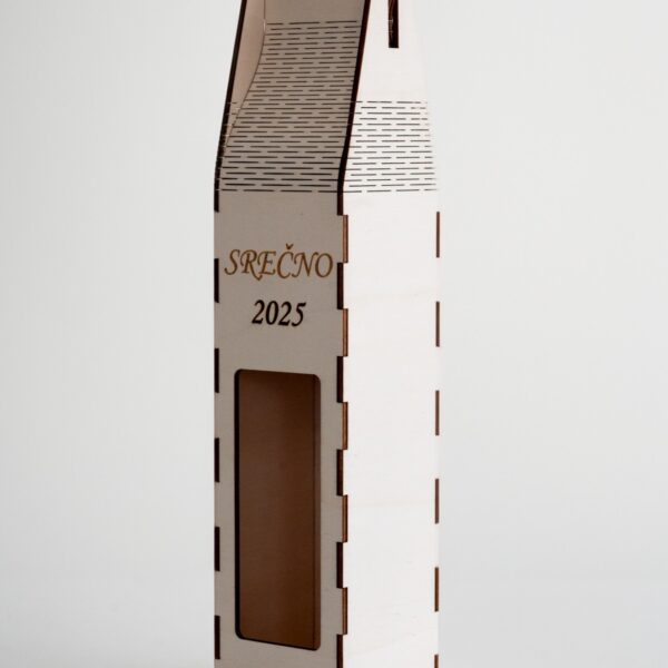 Alternative view of EMBALAŽA ZA POKONČNO STEKLENICO Z OKENCEM